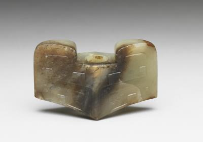 图片[2]-Jade sword guard, late Warring States period to Western Han dynasty, 275 BCE-8 CE-China Archive